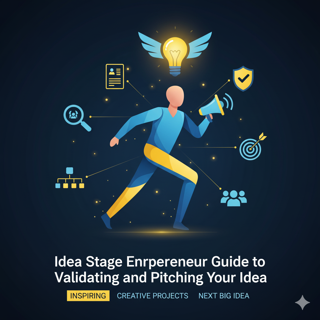Idea Stage Entrepreneur Guide to Validating and Pitching Your Idea